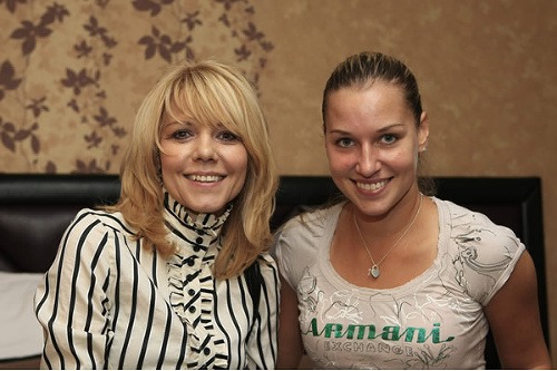 Dominika Cibulková so svojou maminou.