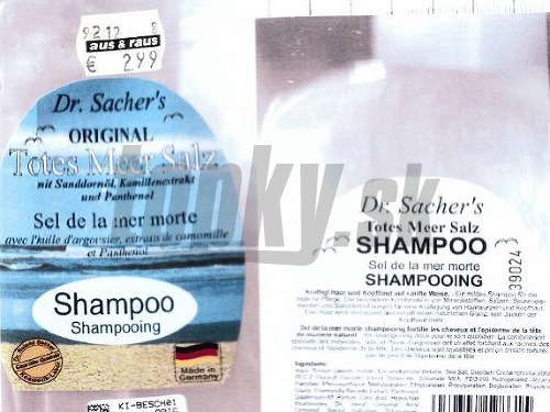 Dr Sacher´s Original Totes Meer Salz Shampoo