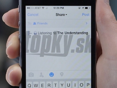 Facebook vás bude odpočúvať: Chce publikovať automatické statusy o tom čo počúvate a pozeráte