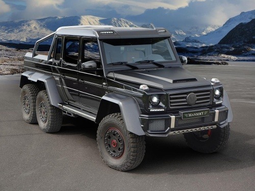 G63 AMG 6x6 od Mansory
