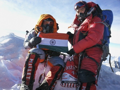 Malavath Poornaová zdolala Mount Everest