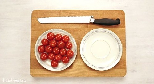 Ako nakrájať paradajky za 5 sekúnd?