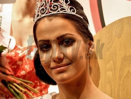 Slovenka Adriana Malíková vyhrala Miss Roma 2014.