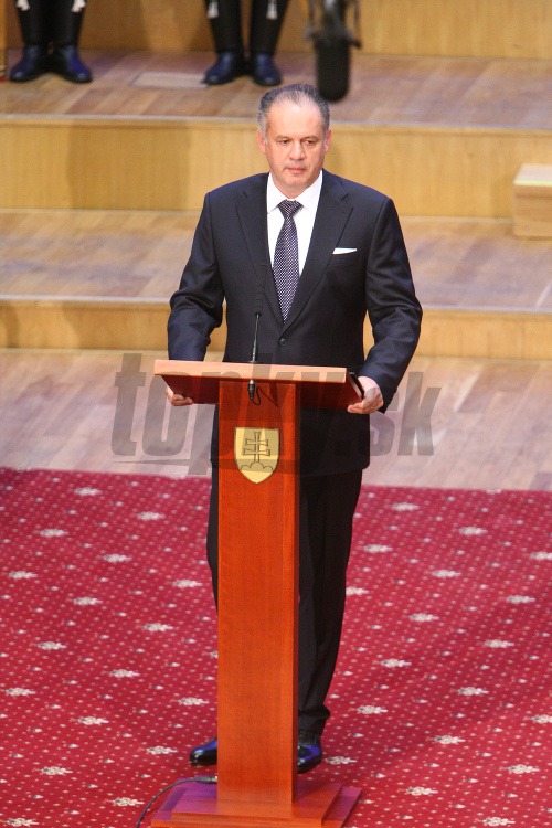 Andrej Kiska v inauguračnom prejave sľuboval občanom