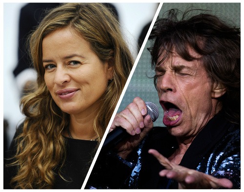 Mick Jagger a Jade Jagger