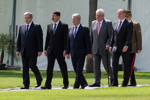 Kiska sa v Budapešti stretol so štyrmi prezidentmi