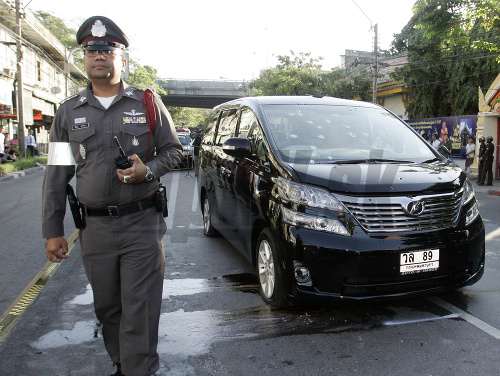 Thajská polícia
