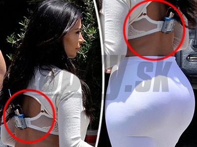 Nevkusná Kim Kardashian sa predviedla ako čistá módna katastrofa.