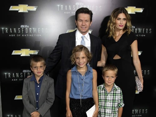 Mark Wahlberg s rodinou