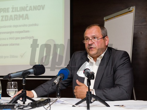 Primátor mesta Žilina ohlásil opätovnú kandidatúru na post primátora mesta Žilina.