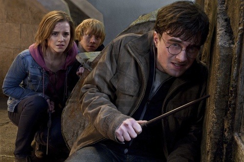 Harry Potter, Hermiona Grangerová a Ron Weasley