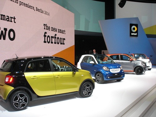 Smart fortwo a forfour sa predstavili v Berlíne 16. júla večer