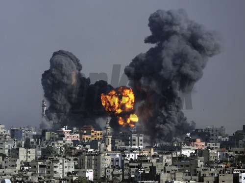 Výbuch v Gaze