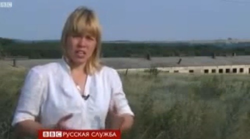 Reportérka BBC Olga Ivšina 