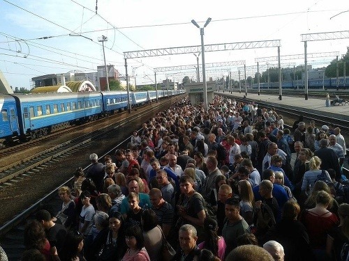 Ukrajinci utekajú do Ruska