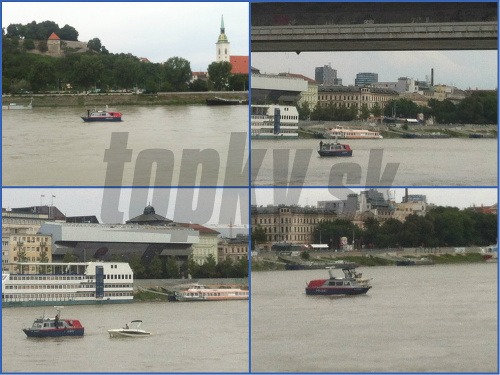 Rakúska policajná loď mala na Dunaji veľké problémy.