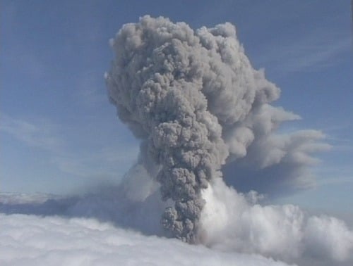 Erupcia na Islande