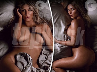 Kim Kardashian sa stala Ženou roka podľa magazínu GQ, preto sa na jeho stránkach vyzliekla donaha.