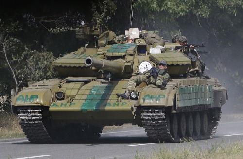 Tanky vošli do Mariupolu