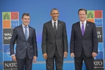 Anders Fogh Rasmussen, Barack Obama a David Cameron