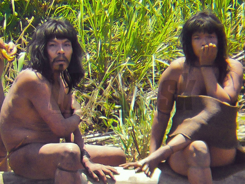 Členovia kmeňa Mashco Piro