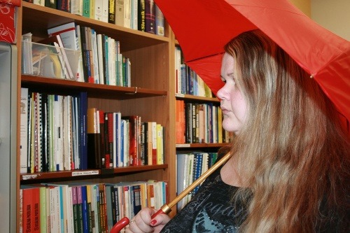 Červený dáždnik je na celom svete symbolom žien pracujúcich v sex-biznise