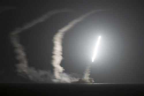 Raketa zasahuje pozície Islamského štátu