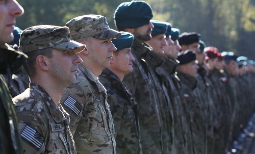 Cvičenie medzinárodných vojsk v Poľsku