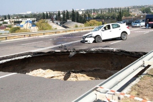 Nešťastie na krymskej diaľnici