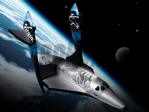 Vesmírny raketoplán SpaceShipTwo poletí nadzvukovou rýchlosťou