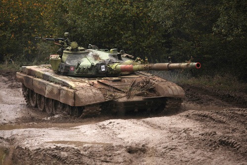 Slovenské tanky v rámci bojového medzinárodného cvičenia Ground Pepper 2014