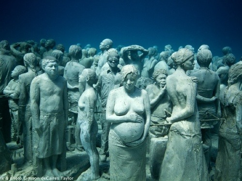 Múzeum podmorského umenia, Cancun, Mexiko