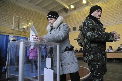 Voľby na Ukrajine.