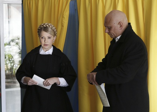 Júlia Tymošenko a jej manžel Oleksandr