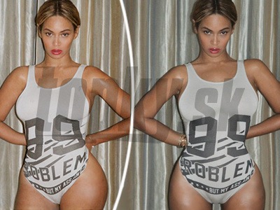Beyoncé dala stopku retuši a na webe vystavila svoje ženské krivky v celej kráse - aj so širokými bokmi.