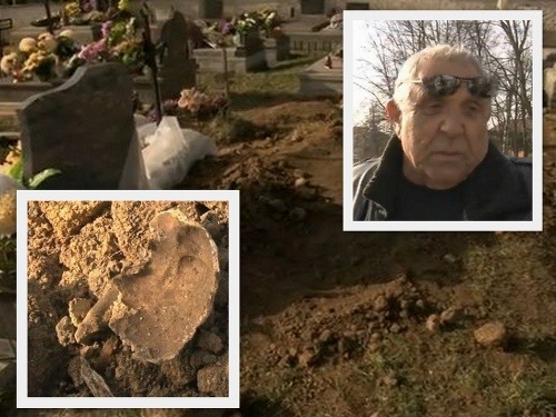 Eduard pochoval syna na popradskom cintoríne