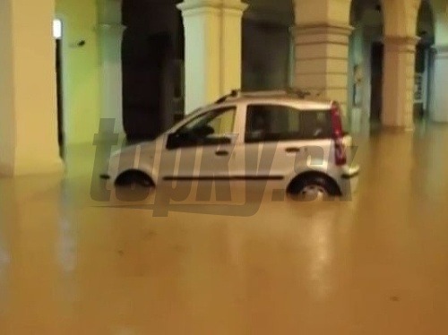 Extrémne počasie v Taliansku spôsobuje záplavy