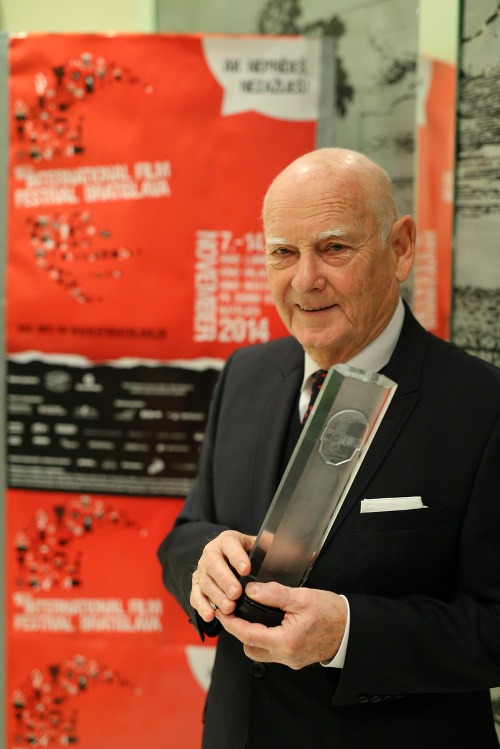 Theodor Pištek si prevzal ocenenie MFF Bratislava 