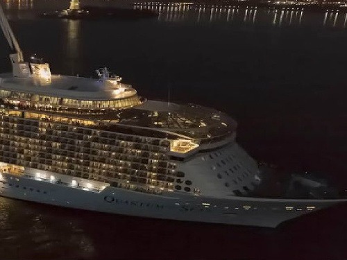 Pohľad na loď Quantum of the Seas