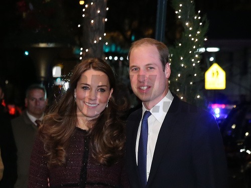 Princ William s manželkou Kate pricestovali na návštevu do New Yorku