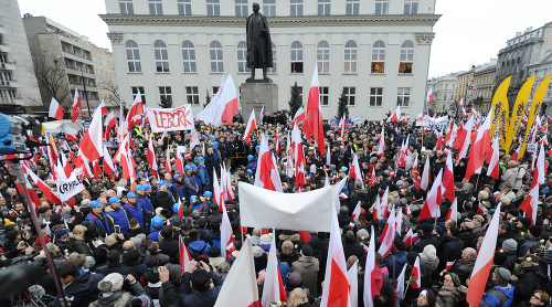 Protesty v Poľsku