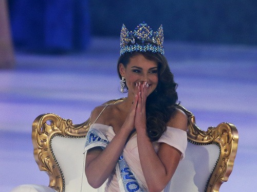Šťastná víťazka Miss World 2014 Rolene Straussová