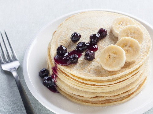Banánové palacinky vám kilá nepridajú.
