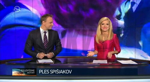 Patrik Švajda a Zlatica Puškárová počas moderovania Televíznych novín opäť prekvapili. 