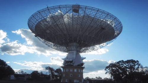 Teleskop v Novom Južnom Walese, ktorý vlny zachytil