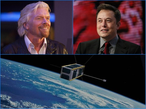 Elon Musk a sir Richard Branson sa rozhodli súperiť na ozaj jedinečnej trati.