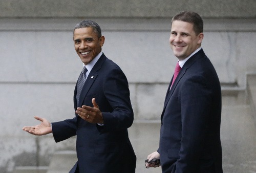 Barack Obama a Dan Pfeiffer