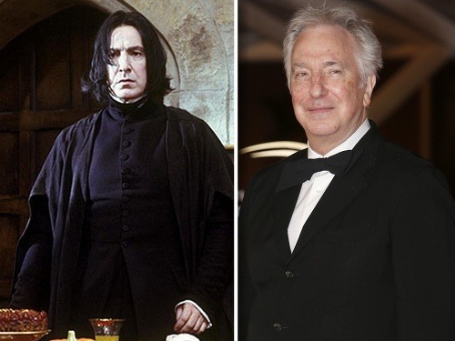 Alan Rickman a jeho slávna postava - Severus Snape