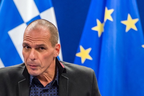 Grécky minister financií Yanis Varoufakis.