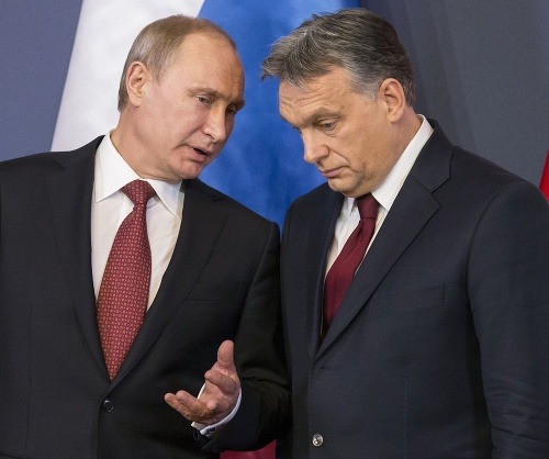 Vladimir Putin sa stretol s predstaviteľmi maďarskej vlády